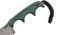 Нож CRKT Minimalist Bowie Green Black 2387 4008463 фото 7