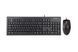 Комплект A4Tech клавіатура+мишка KR-83+OP-720, USB, Чорна KR-8372 (Black) 1603542 фото 1
