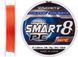 Шнур Favorite Smart PE 8x 150м (red orange) #3/0.296mm 35lb/19kg 16931087 фото