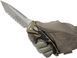 Нож Microtech Socom Elite Auto Tanto Point Apocalyptic Serrated OD Green 161A-12APOD 14090787 фото 5