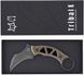 Ніж Fox Tribal K Black Blade Titanium Bronze FX-803 TiPVD 17530726 фото 3