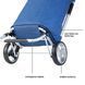 Сумка-візок ShoppingCruiser Foldable Blue (650061) (Special Offer) 930861 фото 7