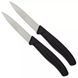 Набор кухонных овощных ножей Victorinox Swiss Classic Paring 8 см 2 шт Черные (6.7603.B) V77551911 фото 1