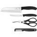 Набор кухонный 4 шт Victorinox SWISS Classic Kitchen Set 2 ножа, ножницы, овощечистка Iota подарочная коробка 6.7133.41G V77554380 фото 2