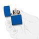 Зажигалка бензиновая Zippo Regular royal blue (229) V77550533 фото 6