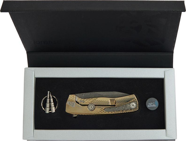 Нож Lionsteel ROK Damascus Titanium Gold ROK DD GL 392161 фото