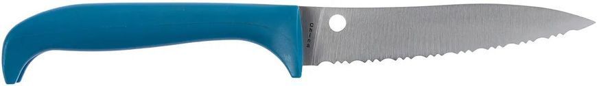 Ніж Spyderco Counter Puppy Blue Serrated Серрейтор K20SBL 871611 фото