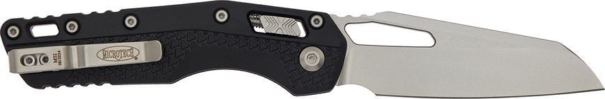 Ніж Microtech MSI 30th Anniversary Stonewash Polymer Black Limited Edition 210T-10PMBK30 14090638 фото