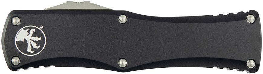 Нож Microtech Hera Double Edge Stonewash Black Полусеррейтор 702-11 14090559 фото