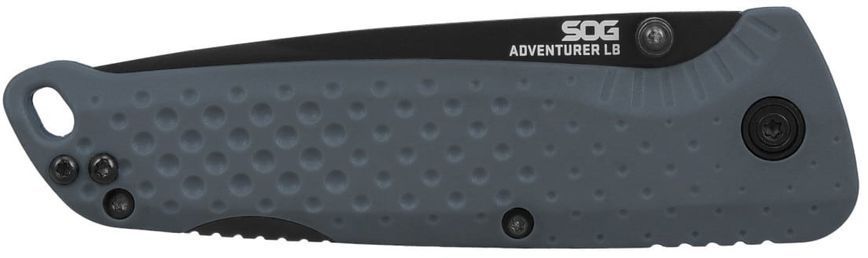 Ніж SOG Adventurer LB Black Blade TiNi GRN Gray SOG-13-11-06-43 12580319 фото