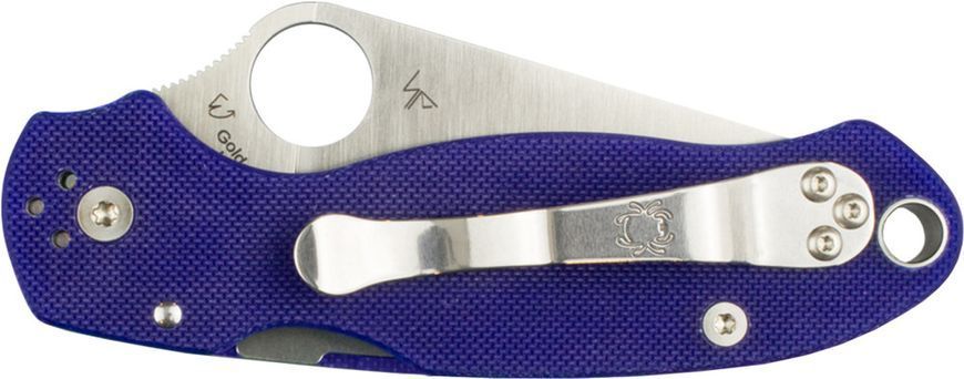 Нож Spyderco Para 3 Dark blue G-10 CPM-S110V C223GPDBL 871581 фото