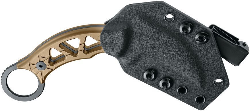 Ніж Fox Tribal K Black Blade Titanium Bronze FX-803 TiPVD 17530726 фото
