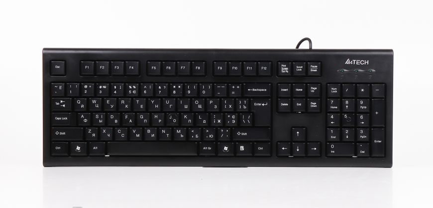 Комплект A4Tech клавіатура+мишка KR-83+OP-720, USB, Чорна KR-8372 (Black) 1603542 фото