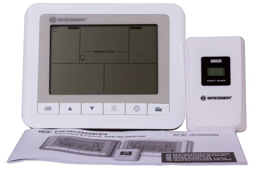 Метеостанція Bresser ClimaTrend WF White 7007500GYE000 фото