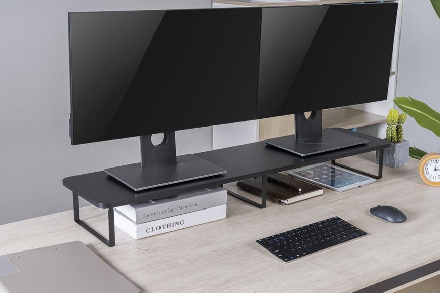 Стiл для 2 монiторів/ноутбуків Gembird MS-TABLE2-01 MS-TABLE2-01 1606325 фото