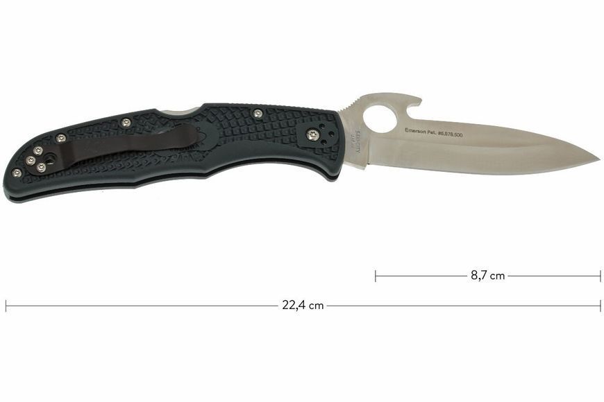 Ніж Spyderco Endura 4 Wave C10PGYW 870645 фото