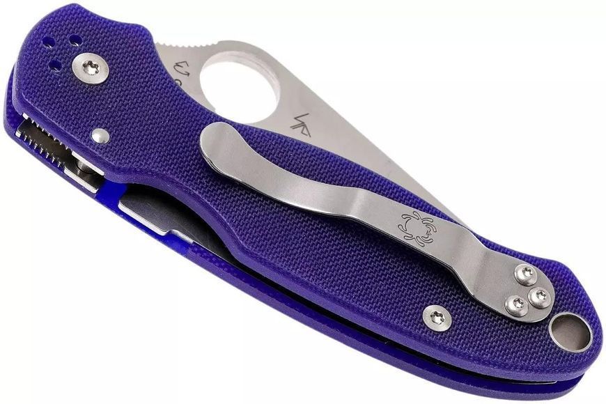 Нож Spyderco Para 3 Dark blue G-10 CPM-S110V C223GPDBL 871581 фото