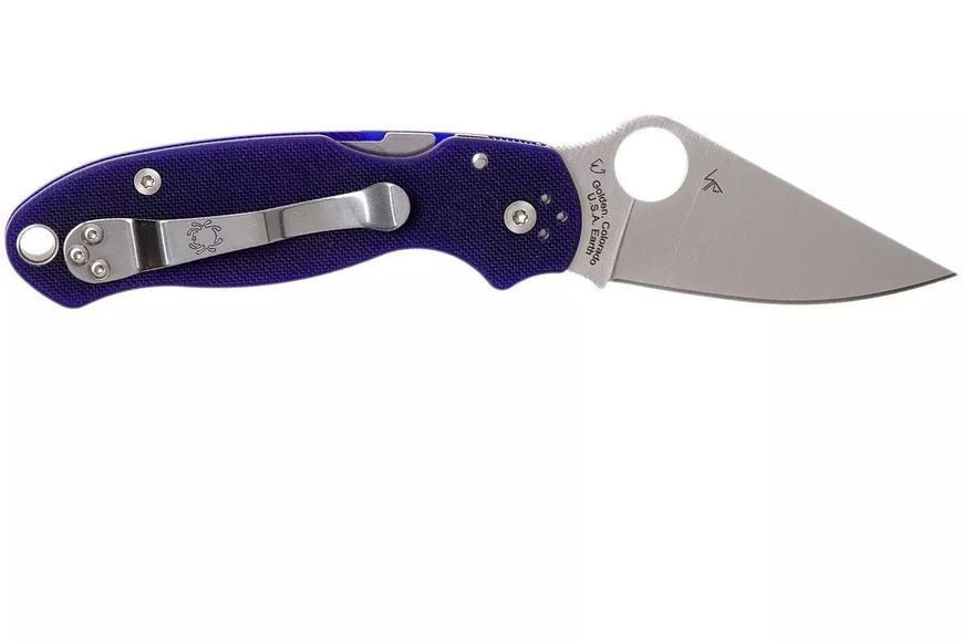 Нож Spyderco Para 3 Dark blue G-10 CPM-S110V C223GPDBL 871581 фото