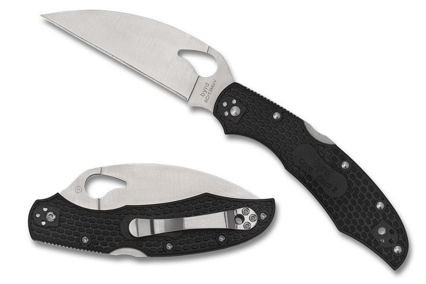 Ніж Spyderco Byrd Cara Cara 2 Wharncliffe BY03PBKWC2 871507 фото