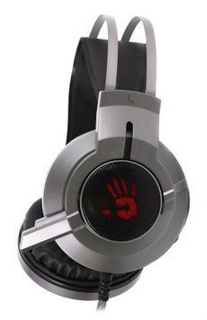 Гарнитура игровая Bloody G437 с подсветкой, черный цвет, USB G437 Bloody (Black) 1604193 фото
