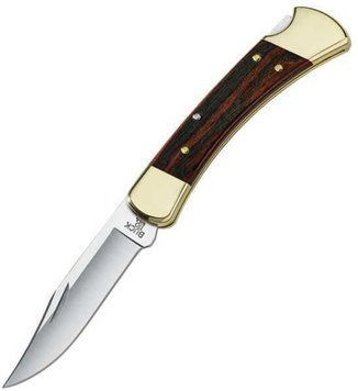 Ніж Buck Folding Hunter+ Шкіряний чохол 110BRSFGB 4001965 фото