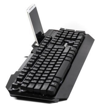 Игровая клавиатура Maxxter KBG-201-UL, с подсветкой, черного цвета KBG-201-UL 1603544 фото