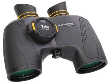 Бинокль Bresser Nautic 7x50 WP Compass/Reticle Gen II с компасом и сеткой 1866840 фото