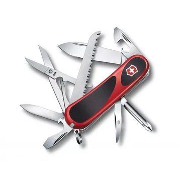 Швейцарський ніж Victorinox EvoGrip 85 мм Червоно-чорний (2.4913.C) V77553613 фото
