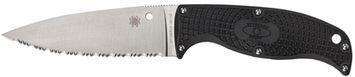 Ніж Spyderco Enuff 2 Black Cеррейтор FB31SBK2 871589 фото