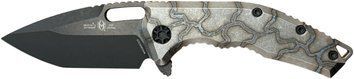 Ніж Heretic Medusa Tanto DLC Magnacut Flamed Titanium Grey H009-6A-FTI 9880010 фото