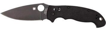 Ніж Spyderco Manix 2 XL Black Blade CPM-S30V C95GPBBK2 871213 фото