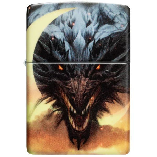 Запальничка бензинова Zippo Dragon Design (48934) V77550886 фото