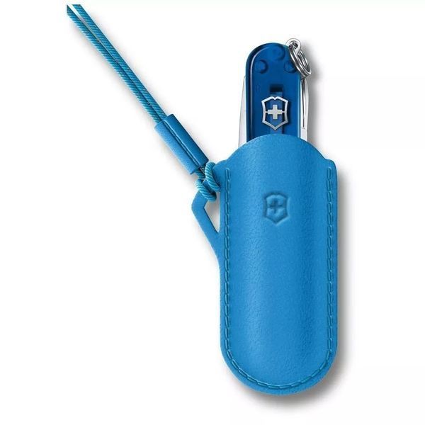 Чохол для ножа Victorinox Classic 58 мм 1-2 шари Блакитний (4.0670.2) V77553317 фото