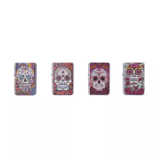 Зажигалка бензиновая CHAMP Skull WP Lighter - DL-12 (40400227) V77550826 фото