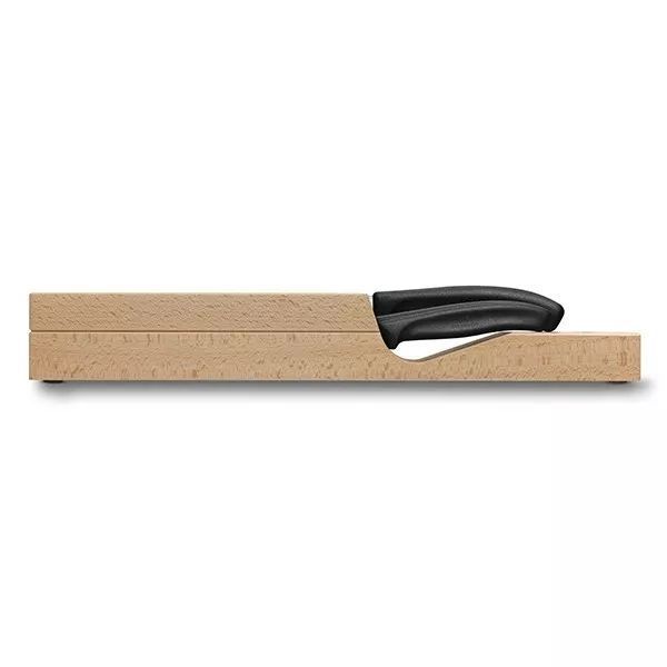 Набор кухонных ножей и подставки Victorinox Swiss Classic In-Drawer 6 предметов Черные (6.7143.5) V77551900 фото