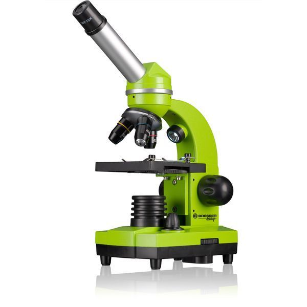Микроскоп Bresser Junior Biolux SEL 40x-1600x Green с набором для опытов и адаптером для смартфона 8855600B4K000 фото