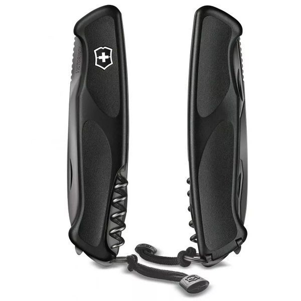 Швейцарский нож Victorinox RangerGrip 55 Onyx Black 130 мм 12 функций Черный (0.9563.С31Р) V77553814 фото