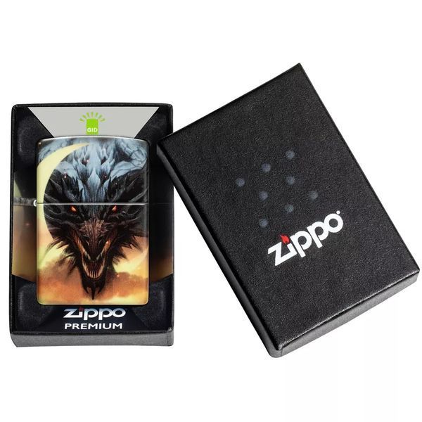 Запальничка бензинова Zippo Dragon Design (48934) V77550886 фото
