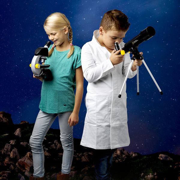 Микроскоп National Geographic Junior 40x-640x + Телескоп 50/360 (9118400) 926817 фото