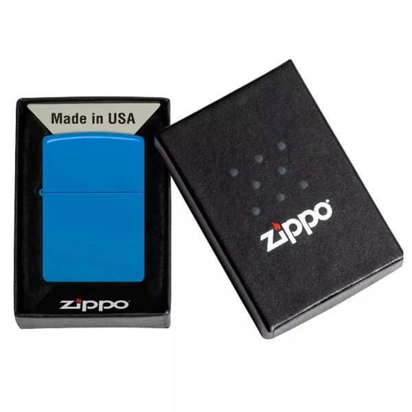 Запальничка Zippo Sky Blue Matte Блакитна 48628 V77550549 фото
