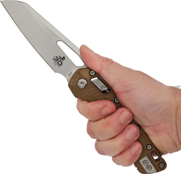 Нож Microtech MSI 30th Anniversary Stonewash Polymer Dark Earth Limited Edition 210T-10PMDE30 14090639 фото