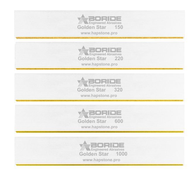 Набор камней Boride серии Golden Star (рекомендованный Hapstone) SET-BORIDE-GS-5 88770027 фото