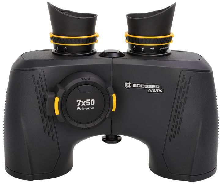 Бiнокль Bresser Nautic 7x50 WP Compass/Reticle Gen II з компасом та сіткою 1866840 фото