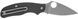 Ніж Spyderco Metropolitan Lightweight M398 Black C213PBK 871776 фото 2