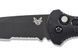 Нож Benchmade Claymore Auto Black Полусеррейтор 9070SBK 4008423 фото 5