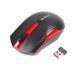 Мышь A4Tech G3-200 N USB V-Track, беспроводная, 1000dpi, черная+красный G3-200N (Black+Red) 0202863 фото 1