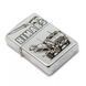 Запальничка Zippo Street Chrome 207 з гравіюванням Himars Срібляста 207 H V77550553 фото 2