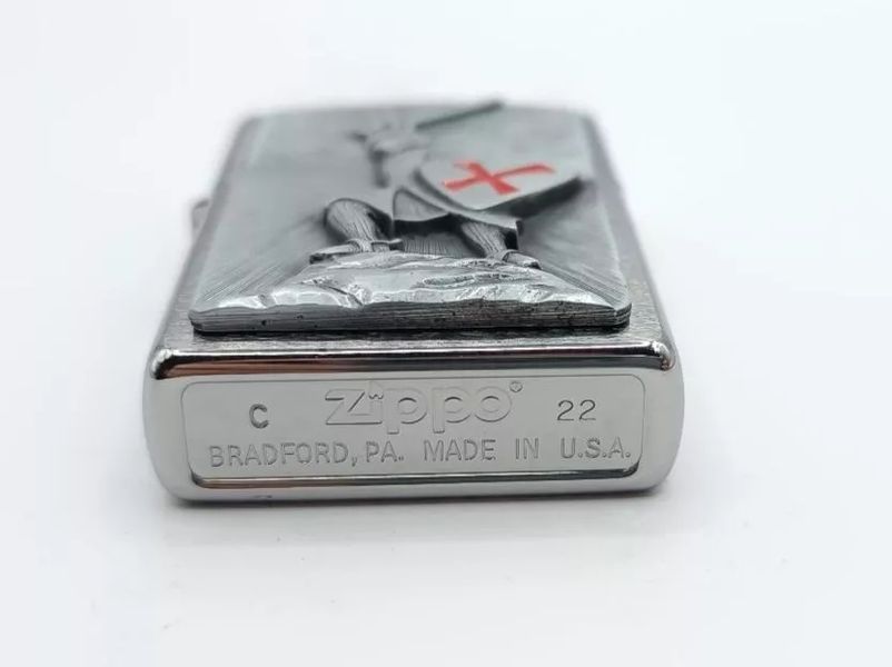 Запальничка Zippo 1300103 Crusade Victory chrom - Перемога 77890086 фото