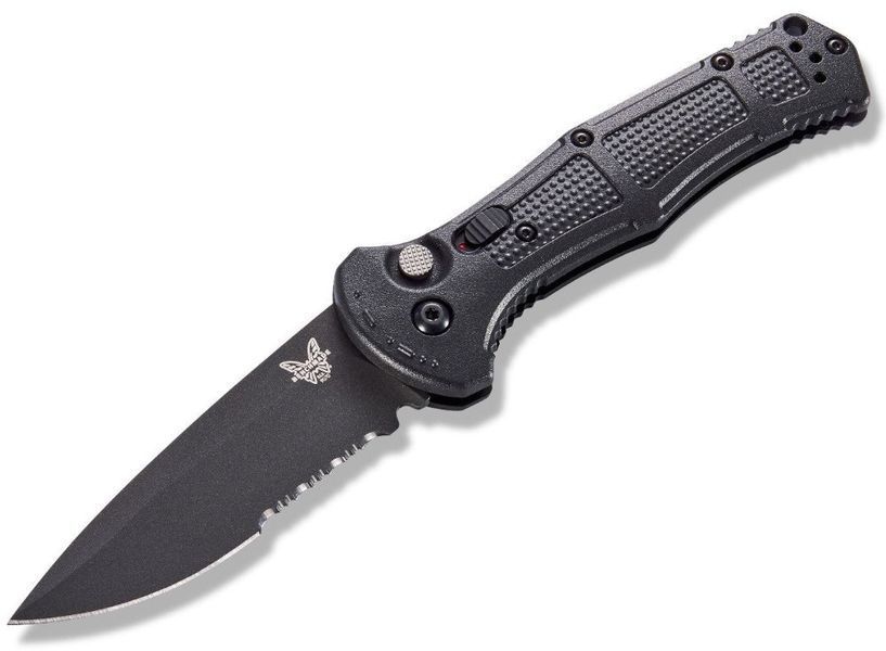 Нож Benchmade Claymore Auto Black Полусеррейтор 9070SBK 4008423 фото
