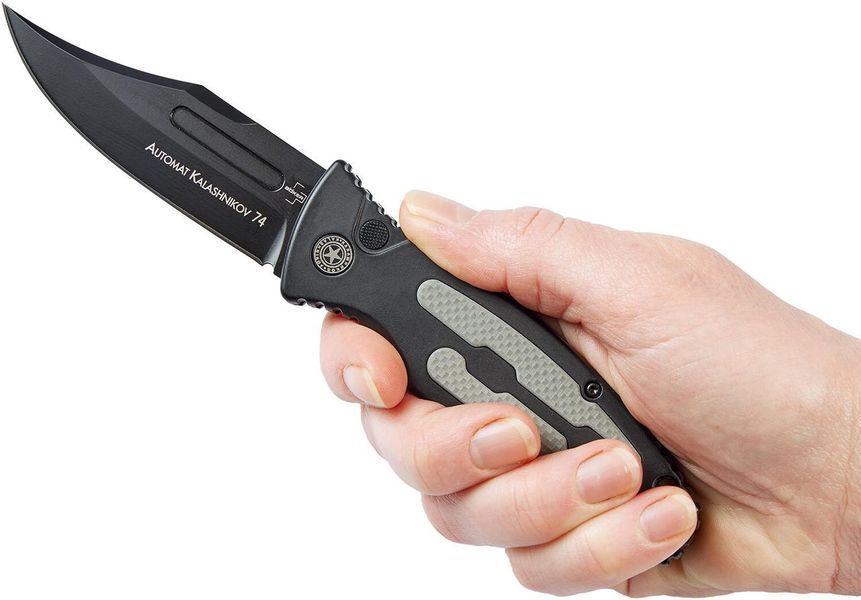 Ніж Boker Plus Kalashnikov 74 Auto Black 01KALS136 23731024 фото